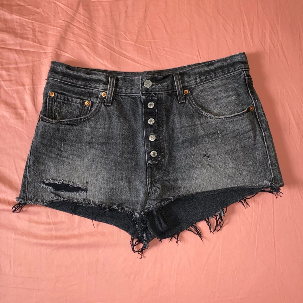 Levi 501 black/gray wash - Picture 2 of 4